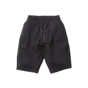 💙💖 KITH Black Fiske Sweat Shorts Athleisure Streetwear Minimalist